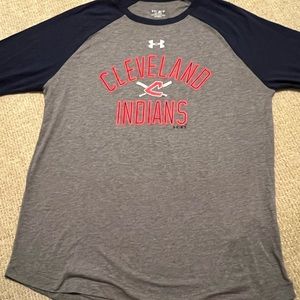 Cleveland Indians Baseball Style, Under Armour, Size Large